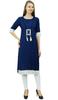 Bimba Women Rayon Tunic 3 4 Sleeve Chic Kurti Kurta Indian Ethnic Dress