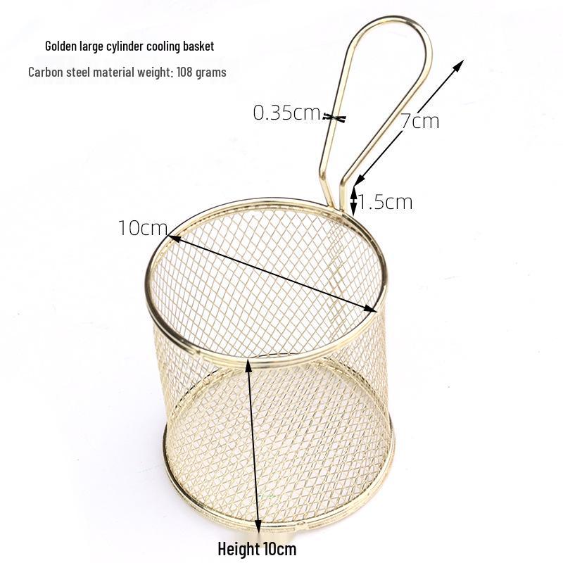 Kreativní talíř na ovoce a košík na hranolky ve tvaru lodičky, chladicí mřížka