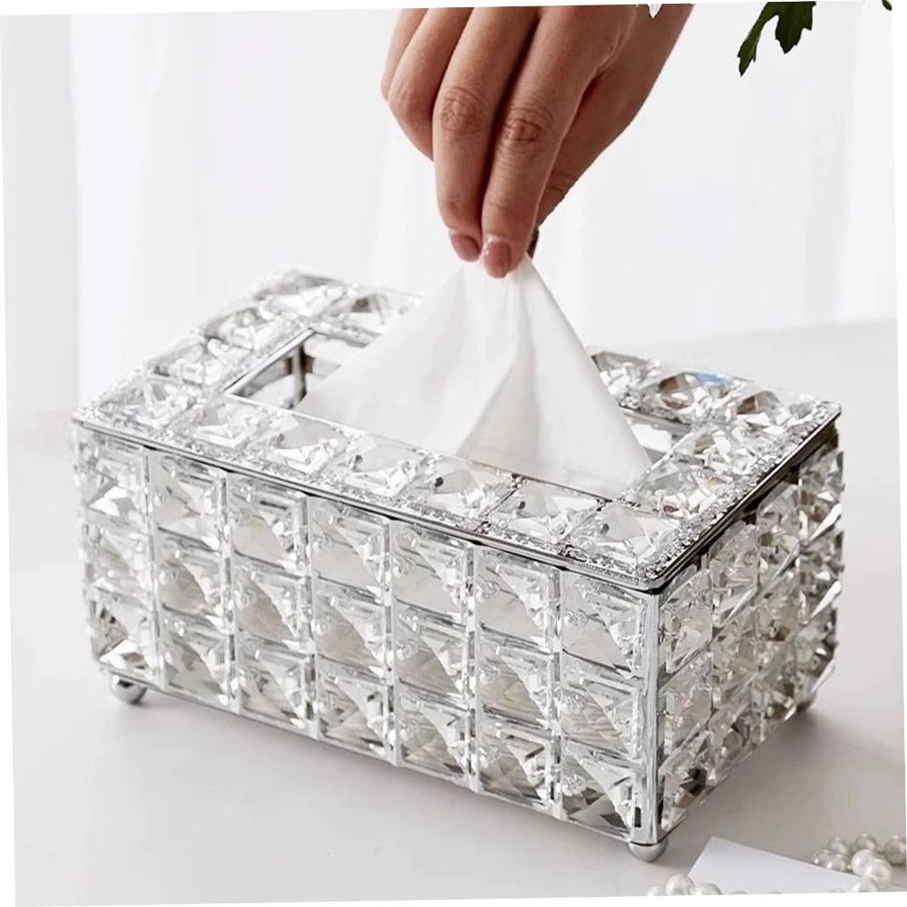 Papírová krabička v evropském stylu Vynikající krabička na kapesníky Špičková úložná krabice