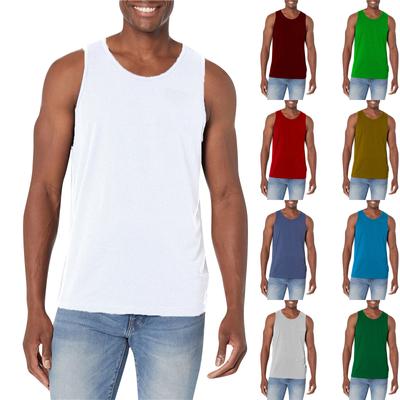 Camiseta sin mangas de verano para hombre, camiseta sin mangas transpirable informal de talla grande para Surf y playa, camiseta holgada con estampado, camiseta para hombre