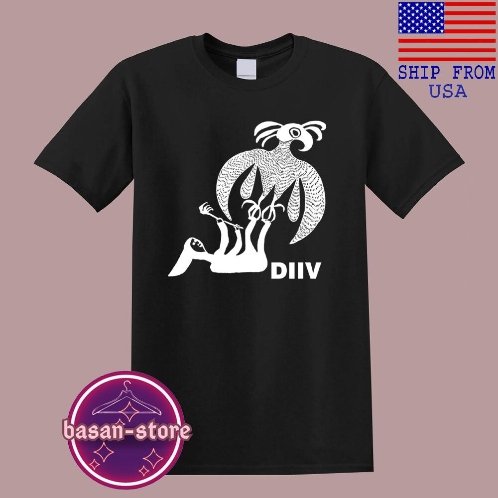 DIIV Men#039;s Black Size S5XL Unisex T-Shirt M