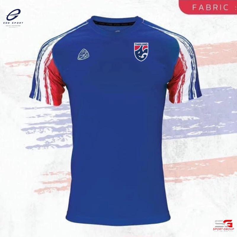 Футболка сборной Таиланда по футболу SOCCER NATION TEAM JERSEY SHIRT HOME FAN Print Quick Dry Short Sleeve Uniform Elephant Logo Sport S 3093₽
