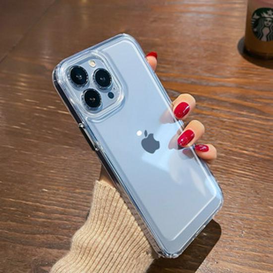 Magnetic Transparent Acrylic Phone Case for iPhone 17/16 Pro Max/15/14/13, Non-Yellowing