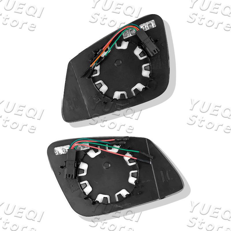 Dla BMW E60 E61 E63 E64 F01 F02 F07 F10 F12 F13 F18 Szerokokątne Podgrzewane Szkło Lusterka Wstecznego Lewe / Prawe 51167186587 51167186588