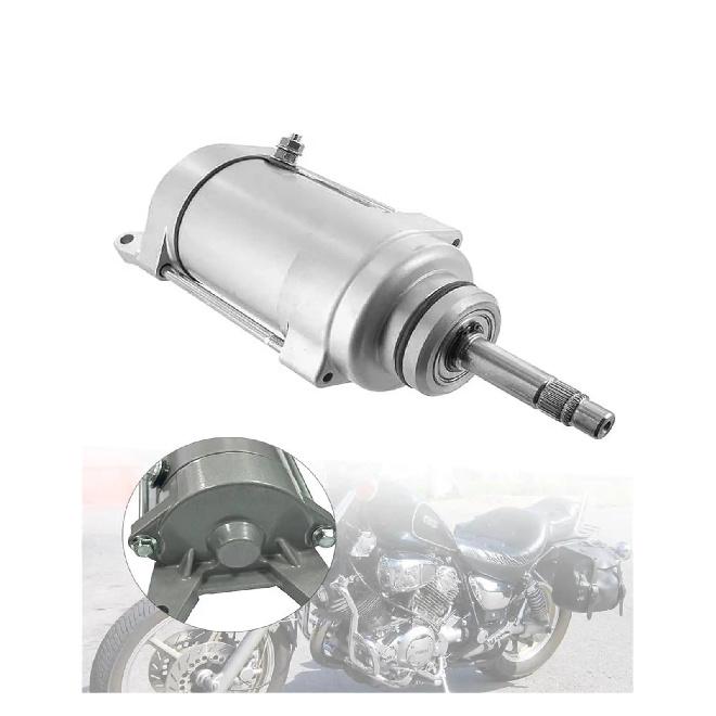 Motorcycle Starter Motor For Yamaha  XV750 VIRAGO XV700 XV750 XV1000 XV1100 XV1100SP  XV1100 VIRAGO OEM:5A8-81800-10-00 1 PC Starter