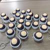 Dubai Soft Chewy Cookie Stress Relief Clicker Keychain Hook