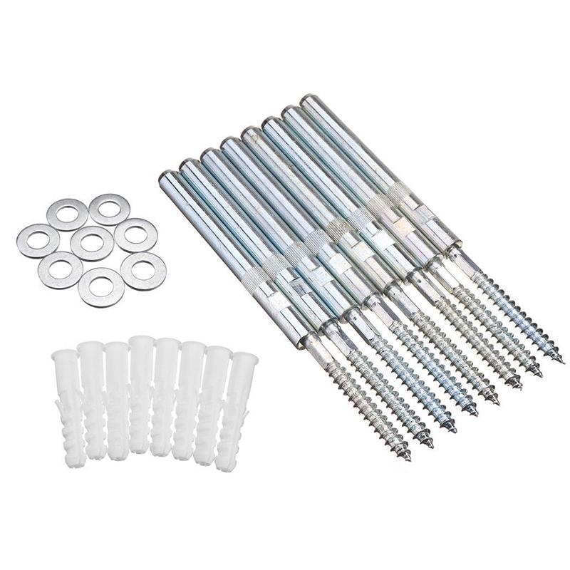 8pcs Hidden Floating Shelf Kit Concealed Metal Wall Mount Support Pins Bracket