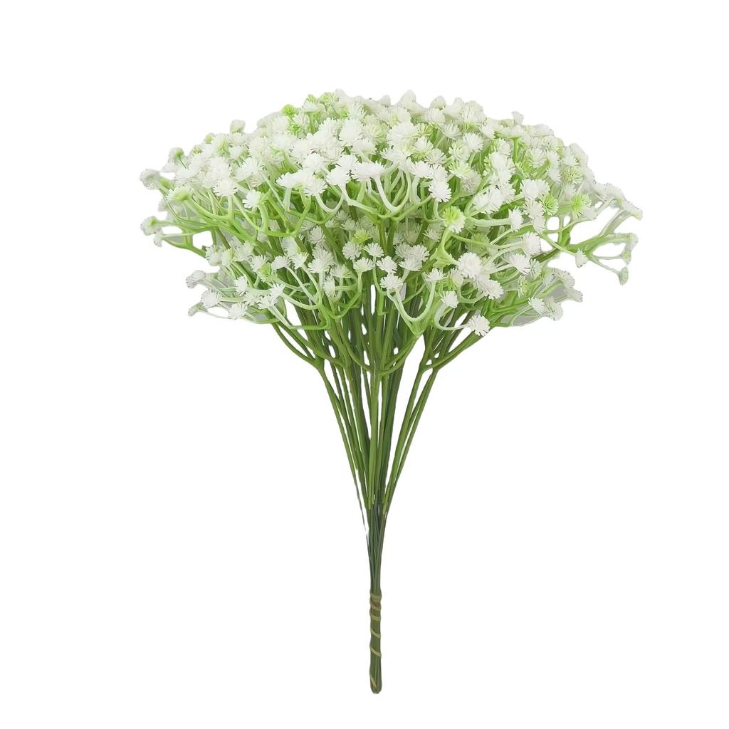 1pcs Artificial Flowers Baby Breath Flower Fake Gypsophila For Wedding Party Home Decoration Floral Bouquets DIY Accessories