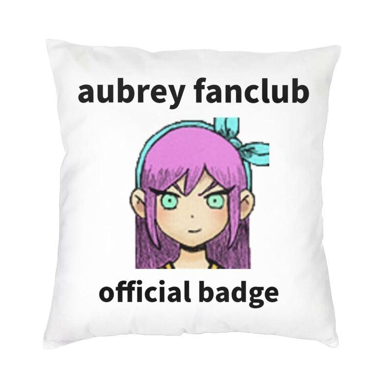 

Soft Omori Aubrey Throw Pillow Cover Home Decor Custom Square Game Clothing Cushion Cover 40x40 Pillowcover for Sofa 30x30cm 12x12in
