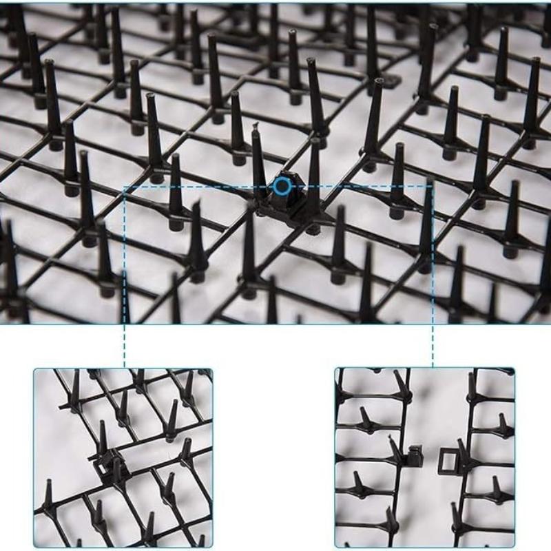 Dog Cat Scat Car Animal Deterrent Repellent Plastic Scarer Spike Tool Polypropylene Anti Cat Mat Household Garden Tools
