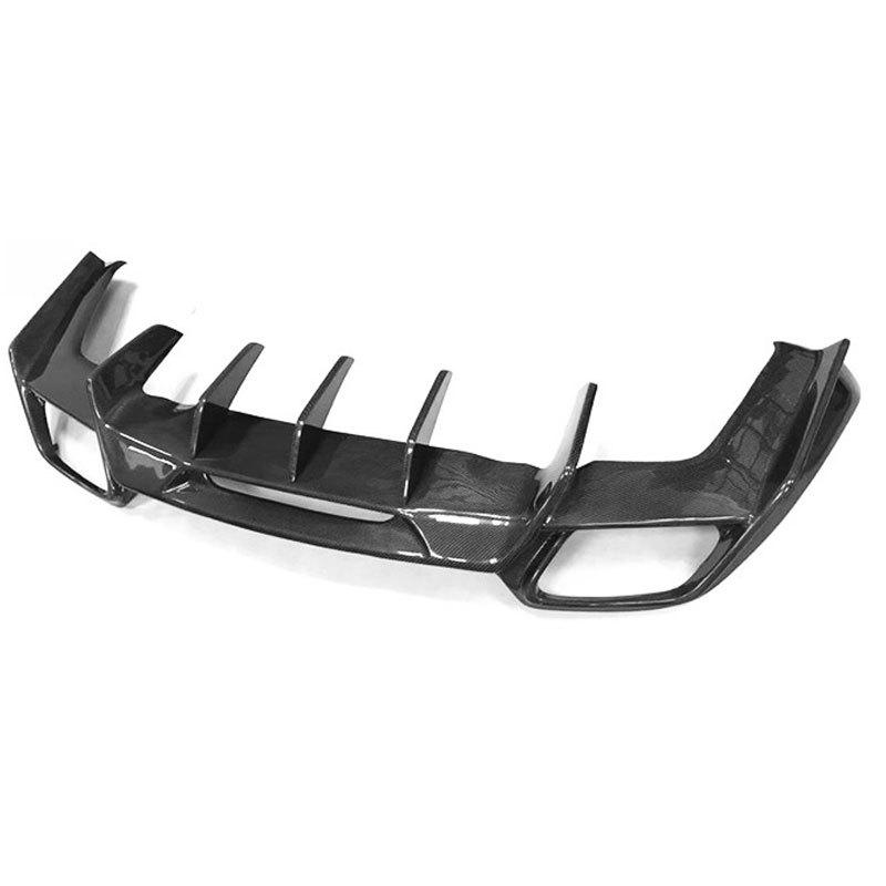 Mercedes AMG GT (2015-2019) Carbon Fiber Rear Diffuser & Spoiler with AMG GTS Front Lip