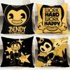 B-BBendy and the Ink MachineS Cushion Cover Comfortable Reversible Pillow Cover Ideal for Car Sofa Bedroom & Beyond