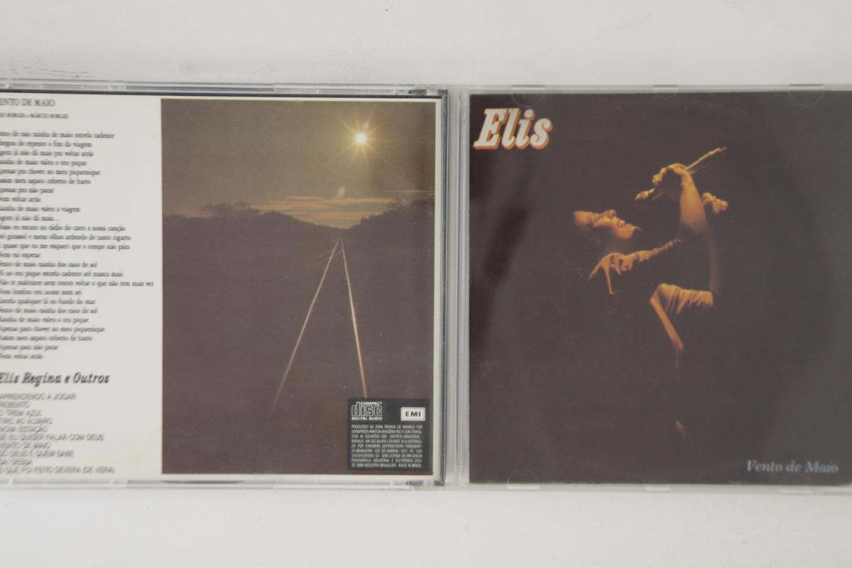 

CD ELIS REGINA - Vento De Maio 3647482122 EMI 1988 Brazil Latin Used