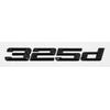 For BMW G20 G21 G28 F30 F31 F34 F35 E90 E91 E92 E93 E46  DIY Sticker Rear Trunk Badge Plastic Decal 3 Series 325d 330d 335d 328d Ue2
