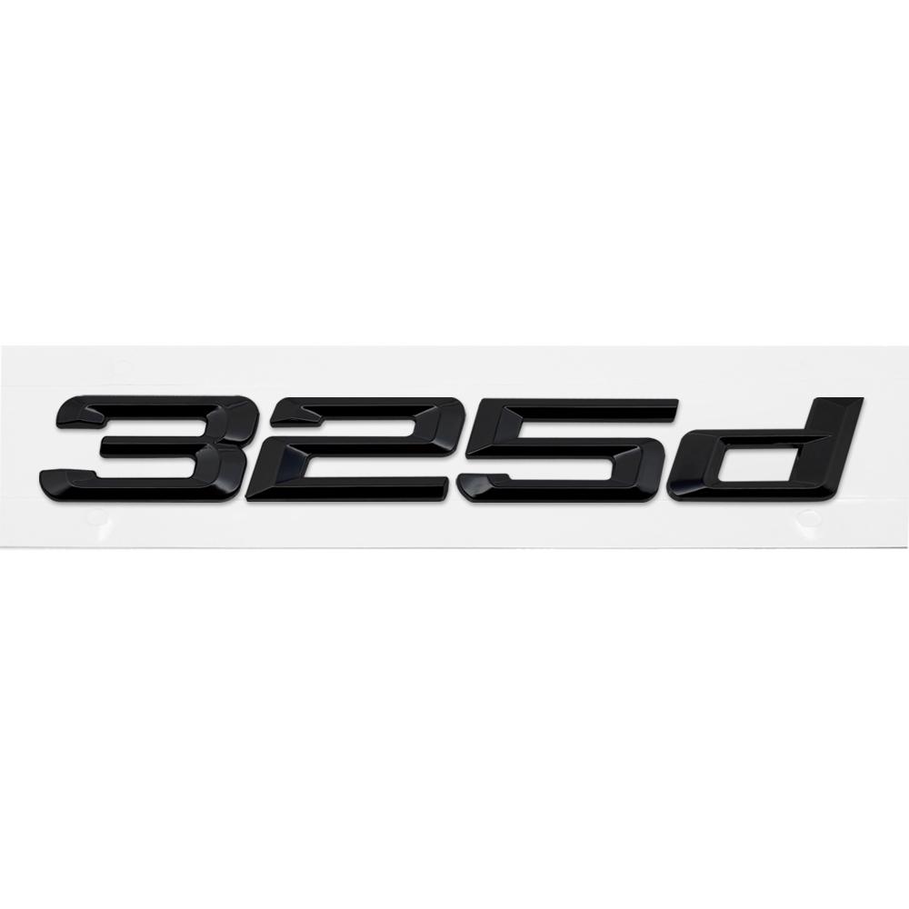 For BMW G20 G21 G28 F30 F31 F34 F35 E90 E91 E92 E93 E46  DIY Sticker Rear Trunk Badge Plastic Decal 3 Series 325d 330d 335d 328d Ue2