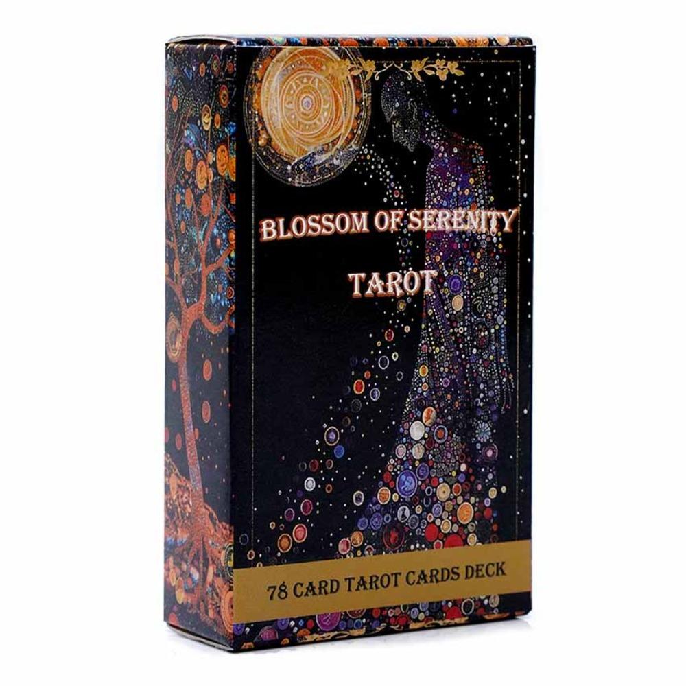 Blossom of Serenity Tarot Deck 78 Pcs Tarot Cards 10.3*6cm