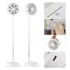 Portable Standing Fan Foldable Oscillation Telescopic Floor Fan Support 4  D Speed Timer 180 Degrees  Back Rotate Fan with 7200mAh Rechargeable
