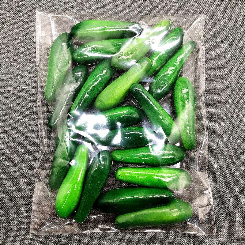 Simulation Foam Mini Fruits & Vegetables Set - 35 pcs for Window Decoration