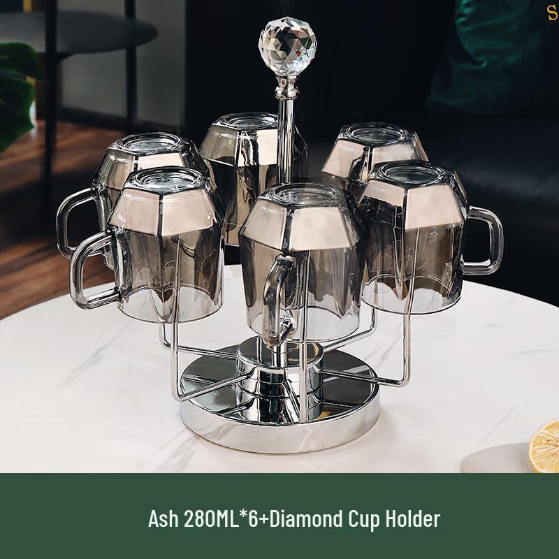 Naijiang German Light Luxury Heat-Resistant Glass Cup Set