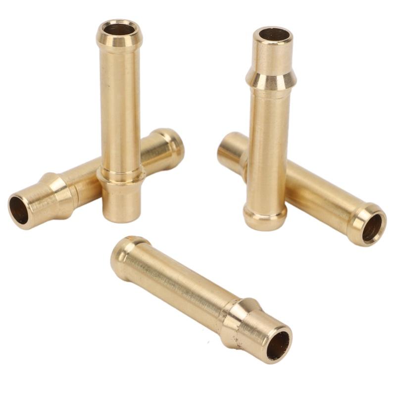 5pcs 397 Transmission Line Fitting 3/8in Transmission Cooler Line Tubing Adapter For Transmission Cooler Installation