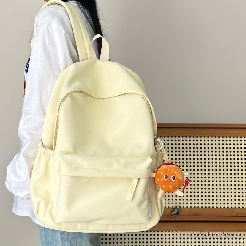 

Стильний однотонний рюкзак для дівчат середньої школи та студентів коледжу