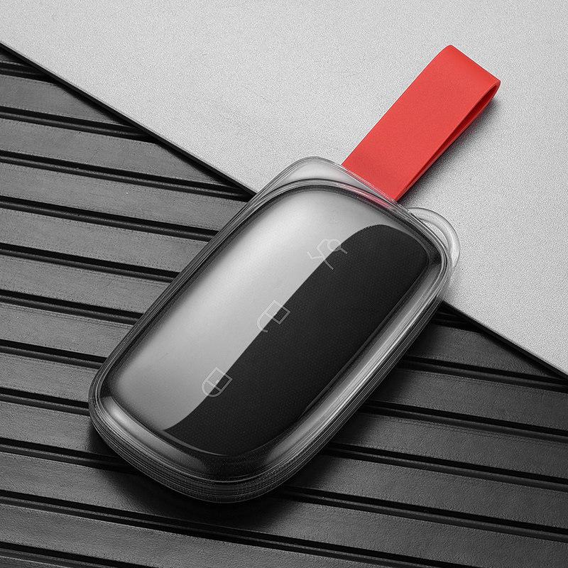 

Lynk & Co Key Case for Models Z10, Z20, 10EMP, 90, 06, 08 - Transparent TPU Car Keyholder