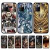 Japanese Attack On Titan Manga Phone Case For Redmi Note 4 X 5 A 6 7 8 T 9 9S 10 11 11S 11Epro Poco M3 Pro