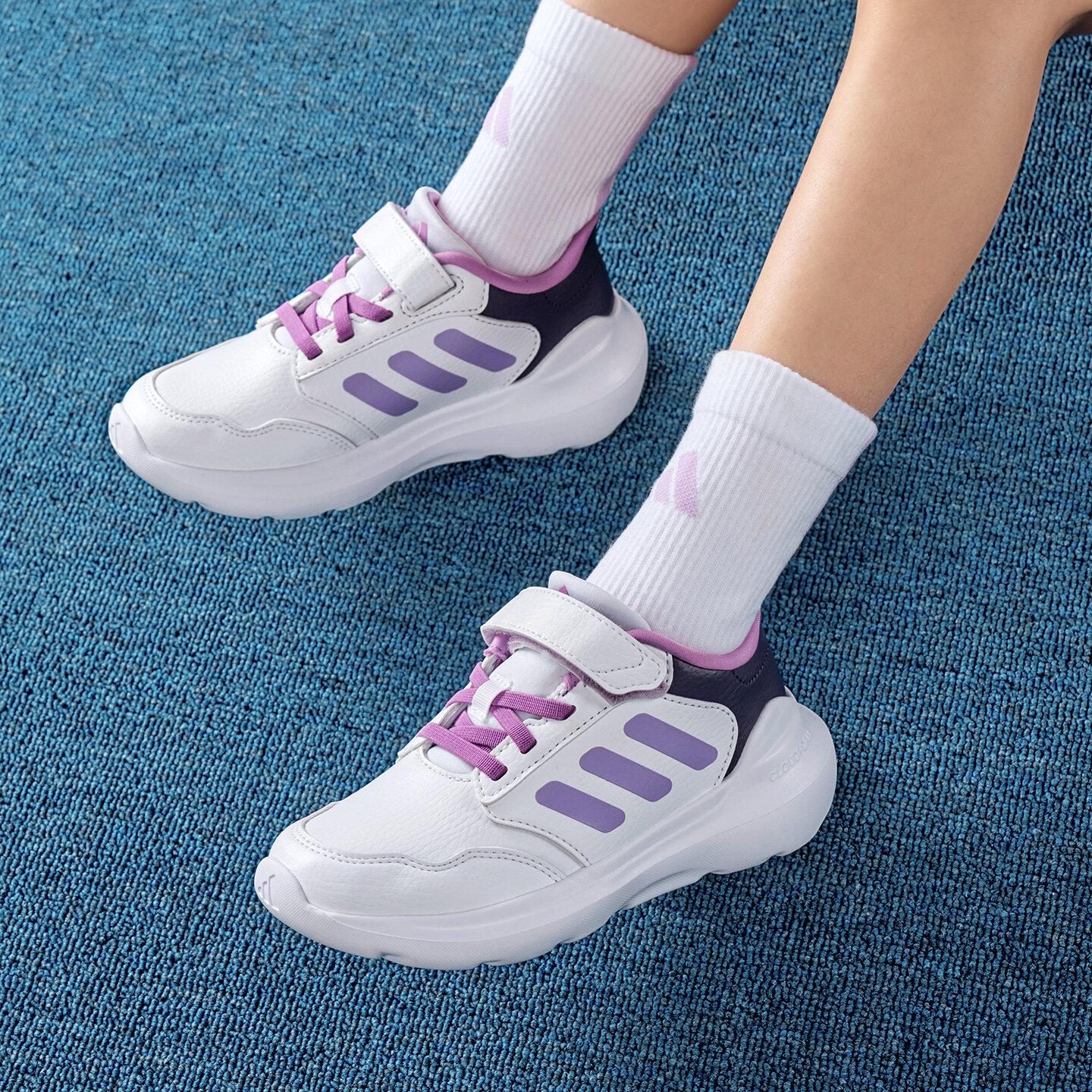 Adidas Tensaur Run 3.0 Low top Kids Lifestyle Shoes White/Powder Plum 33