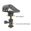 Sun Visor Phone Holder For Action Cameras GoPro 13 12 11 10 Insta360 X4 X3 DJI OSMO Action 5 4 Driving Video Recording Equipment