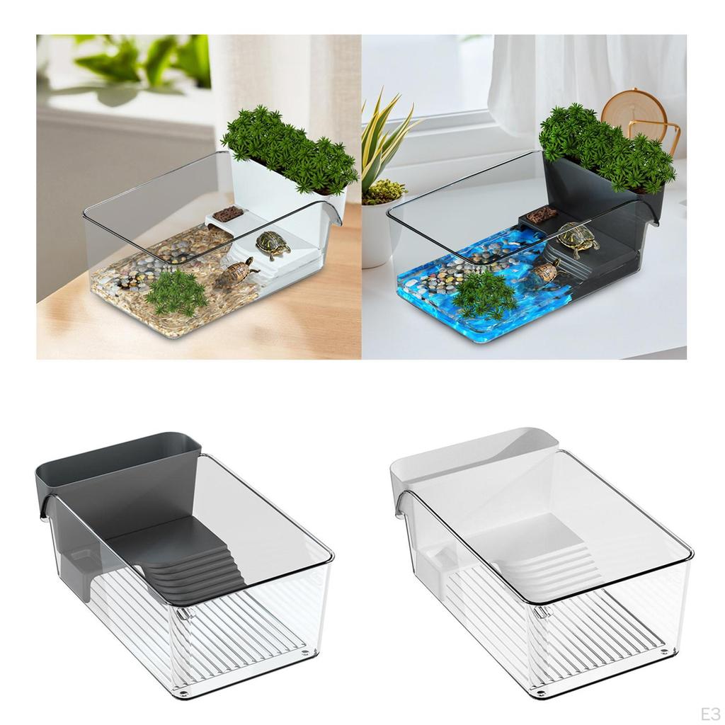 Aquarium for Small Reptiles And Crustaceans with Breeding Box