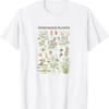 Poisonous Plants Identification Chart T Shirt Vintage Streetwear Soft Fashion Designer Clothes Stretched Homme Casual