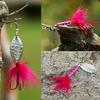5ks Fishing Lure Spinner Sequin Lure Rybářská návnada pro okouny Losos Sada návnad z tvrdého kovu