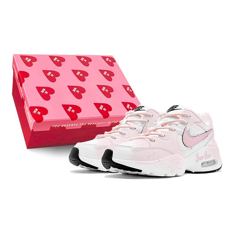 

Nike Air Max Fusion Low top Running Shoes Women s Pink White CJ1671-100(TeamS-S-BOX) 39