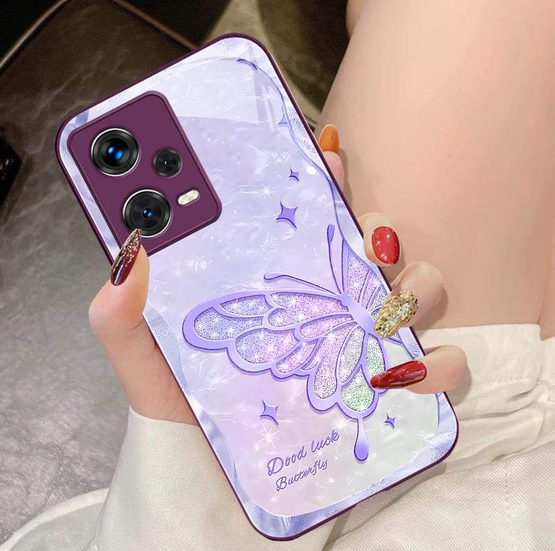 

Oil Painting Flower For Xiaomi 14 Ultra 13 Lite Redmi Note 13 11 Pro 12 Plus Poco X6 3 Pro F4 6 GT Tempered Glass Phone Case For Xiaomi Poco F6