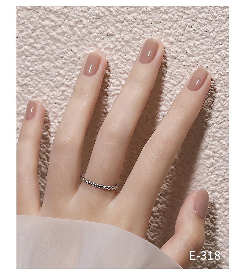 Gaoy Transparent Nude Jelly Gel Nail Polish 2025 - New Translucent Nude Color for Professional Use