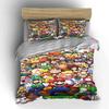 Characters from Mario franchise. Bedding sets Duvet cover sets Duvet covers Pillowcases(1 * Duvet Cover 2 * Pillowcases without duvet insert)