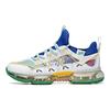 Anta Sprite Collaboration Full-Length Air Cushion Low-Top Running Shoes Men Running Shoes White Blue Green 912025505-8