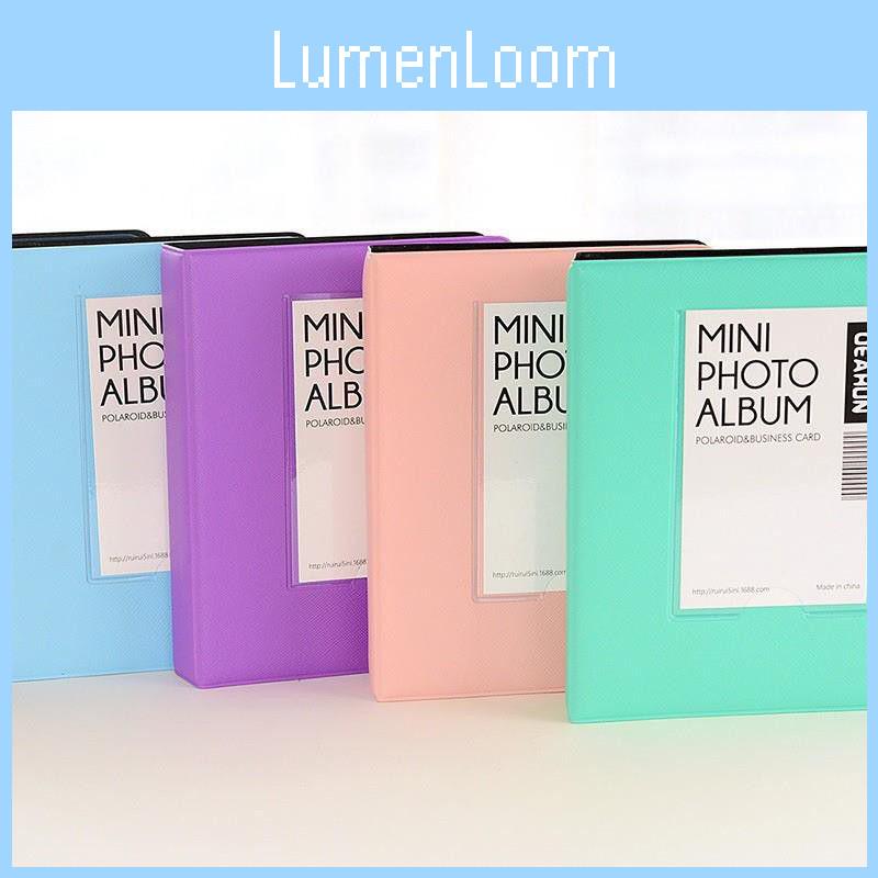 Colorful Candy Design 3in Photocard Binder With 64 Pockets For Lomo Cards