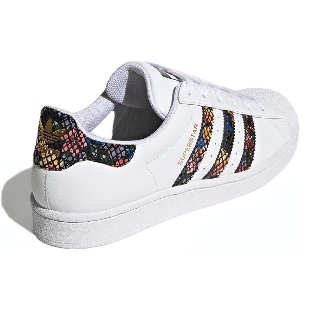 (WMNS) Adidas Superstar 'Floral Twist Stripes' Women's FW3692
