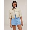 Motivi Faux Leather Jacket R306W000122N002