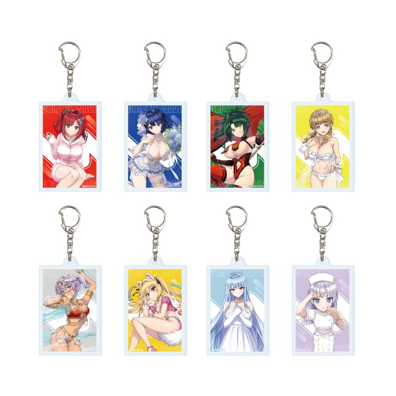 

Dolphin Wave 09 BOX 1 Acrylic Keychain Box [Official Illustration] 8-Piece