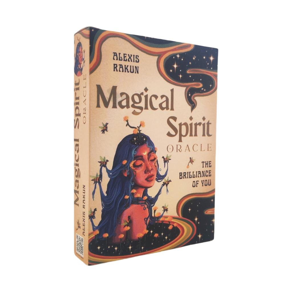 10.4*7.3cm Magical Spirit Oracle Deck: The Brilliance of You 44 Pcs Cards