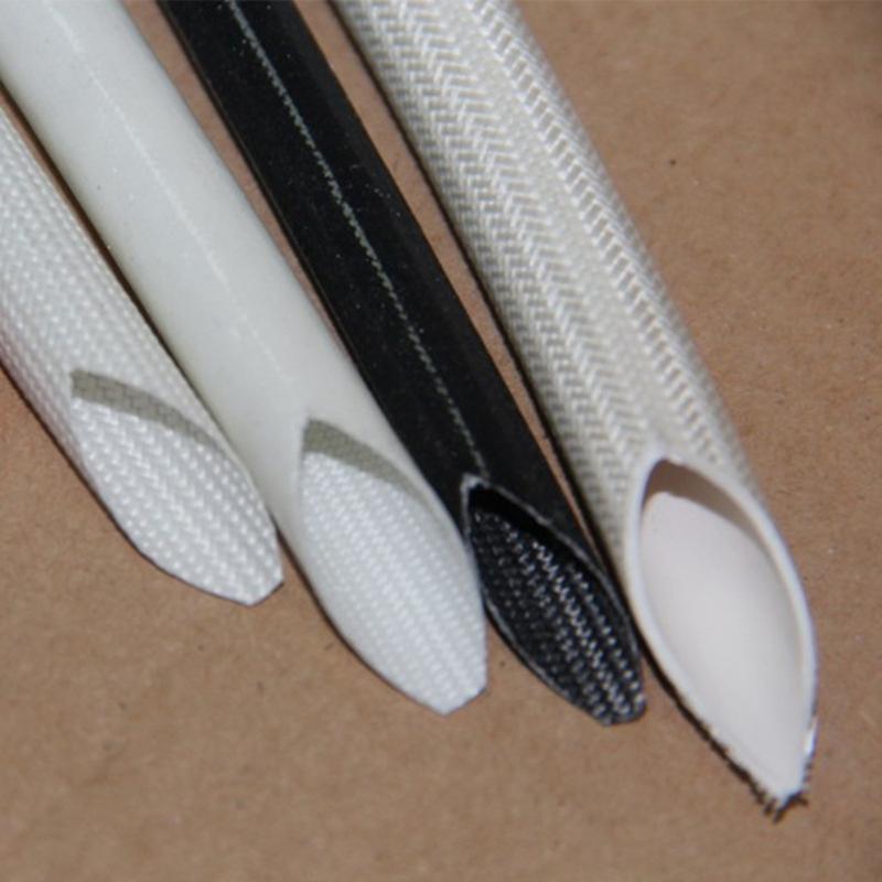 Exhaust Pipe Glass Fiber Hose Insulation Wrap 1m Length Heat Wrap Insulation Sleeve Wear Resistant Easy Installation