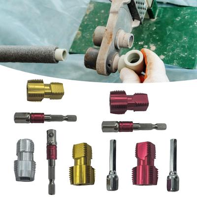 Kompatibles Doppelkopf-Rohrgewindeschneidwerkzeug für 1/2" 3/4" Wasserrohr-Innengewindeöffner Handwerkzeuge