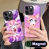 HSR Mem Glass MagSafe Mobile Phone Case for iPhone 17 16 15 14 13 12 11 Air Pro Max Plus Mini Colorful Cover