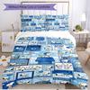3pcs Duvet Cover Set (1*Duvet Cover + 2*Pillowcase, Without Core), Snoopy Print Soft All‑Season Bedding Set, Home Bedroom Decor Gift