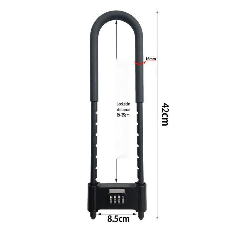 QYC-4359 U-shaped Adjustable Combination Lock
