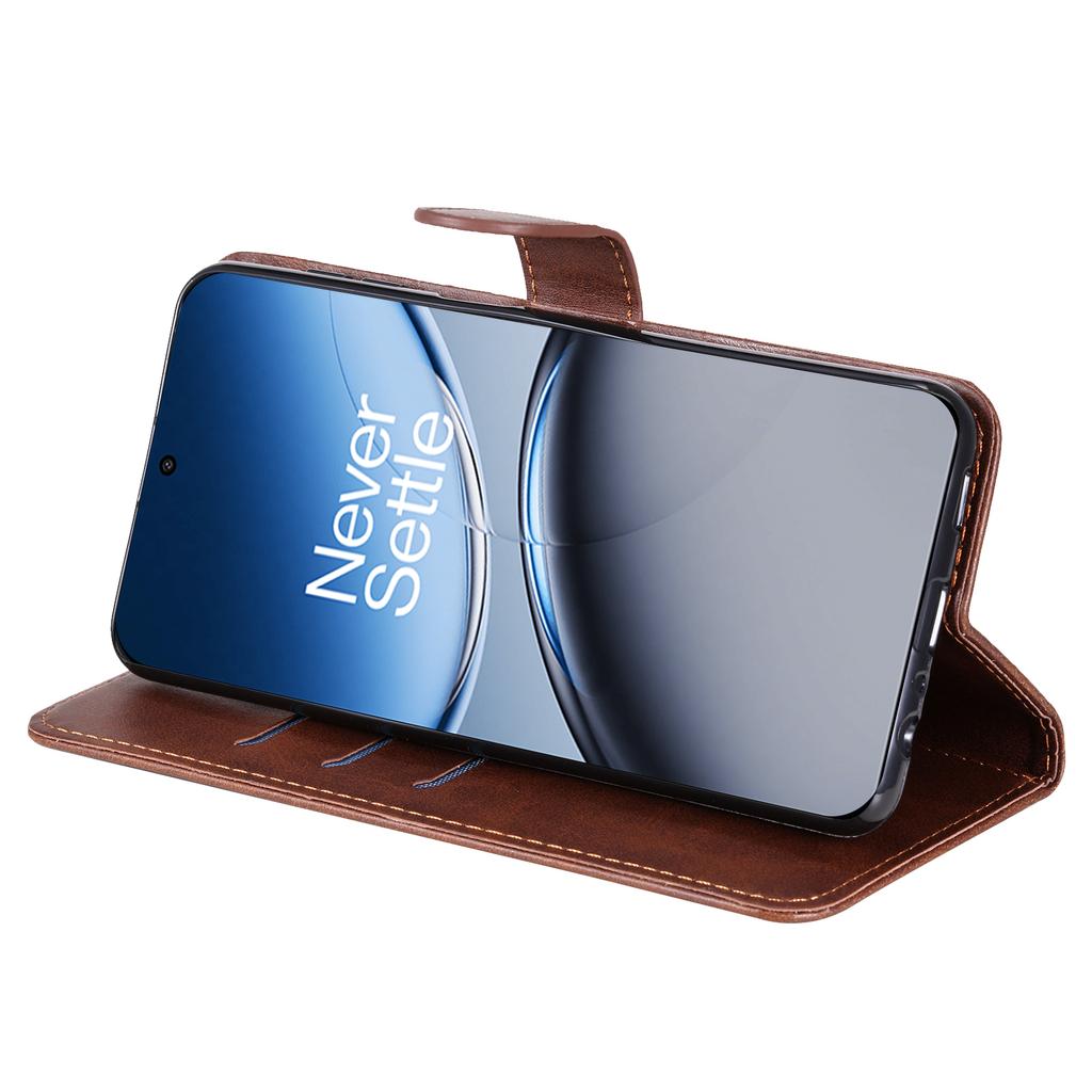 For OnePlus Nord 4 Case Zipper Wallet Calf Texture PU Leather Phone Cover