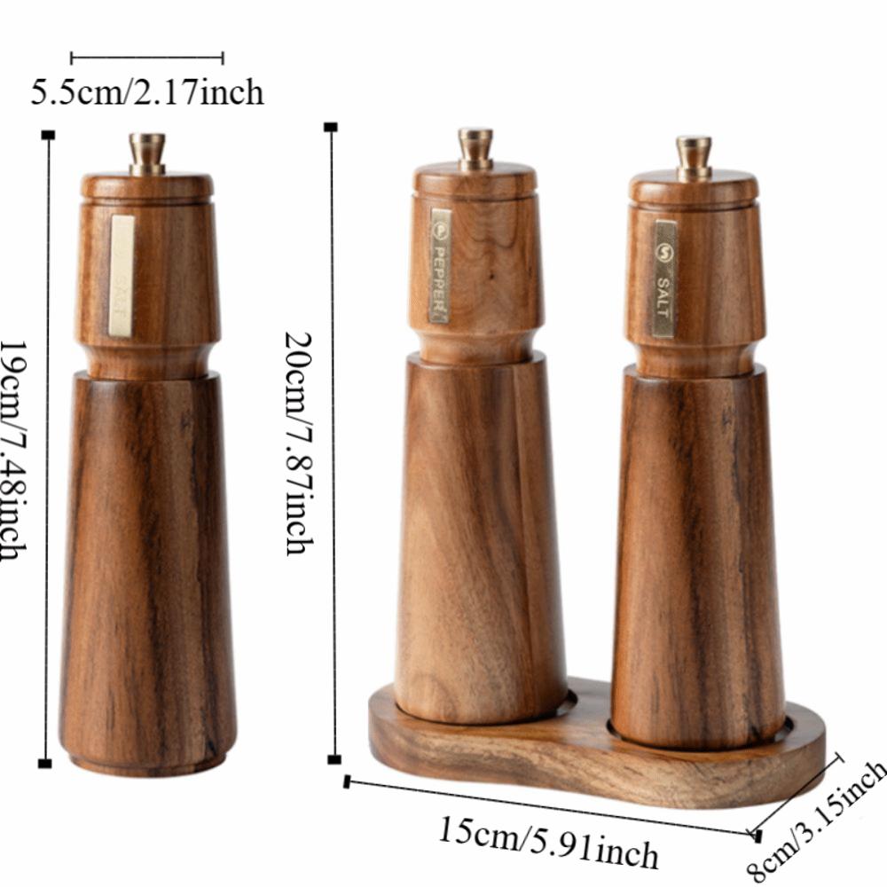 Adjustable Particle Size Pepper Grinder Ceramic Core Pepper Grinding Bottle Seasoning Bottle  Steak