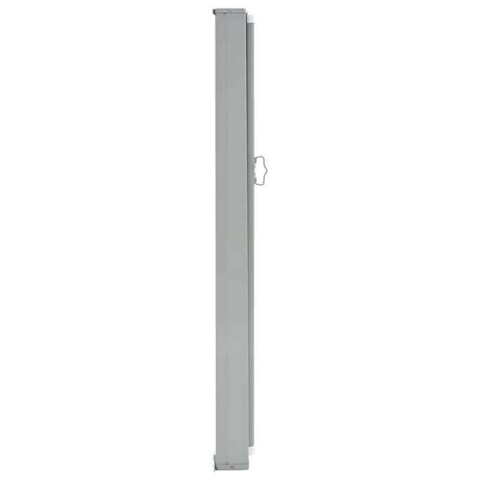 VidaXL Auvent Latéral Rétractable de Patio 120x300 cm Blanc Cassé Brise-vent 45188